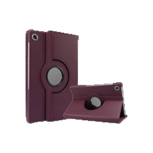 Lenovo Tab M10 TB311FU Kılıf 360 Tablet Deri Kılıf - Mürdüm