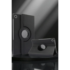 Lenovo Tab M10 TB311FU Kılıf 360 Tablet Deri Kılıf - Siyah