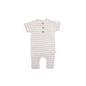 Line Colors Yarım Kol Patiksiz Tulum 15126 Bej