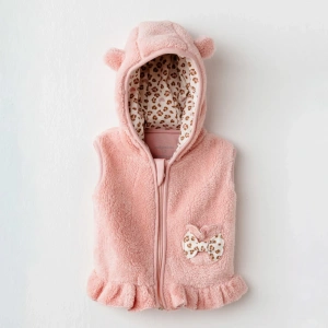 Little Leopard Yelek Pink