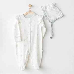 Love Family Bebek Tulum Takım Ekru