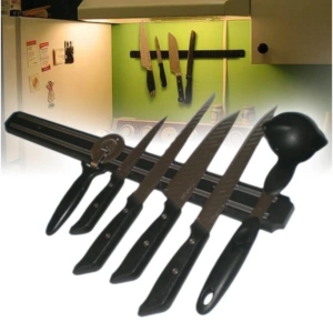 Mıknatıslı Paslanmaz Duvar Bıçak Askısı Standı 55 Cm Aparat (4172)