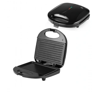 Mini Elektrikli Tost Makinesi 2 Dilim  Yapışmaz Yüzey - Kilitlenebilir Kapak 750w Ssm-2588 (4172)