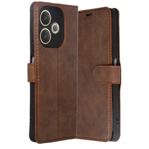 Oppo A5 Pro 4G Trend S Plus Kapaklı Kılıf - Taba