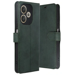 Oppo A5 Pro 4G Trend S Plus Kapaklı Kılıf - Yeşil