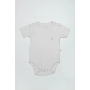 Organik Natural Basic Style Yarım Kol Body Bs17103 Beyaz