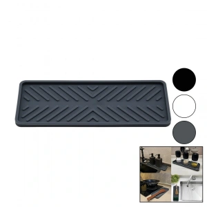 Organizer - Silikon Mutfak Lavabo Düzenleyici Renkli Mat 22.5 X 9cm Brkt-178617 (4172)