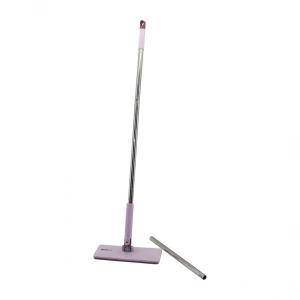 Otomatik Bez Değiştiren Mop Sap Çek=bez Bırak - Sap İt=bez Tut 360° Başlık=9.5x25cm- Sap:115cm (4172)