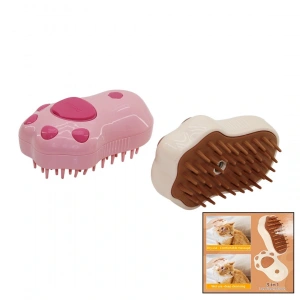 Pati Şekil- Usb Şarjlıbuharlı=su Haznelikedi- Köpek- Evcil Hayvan Yıkamafırçası (4172)