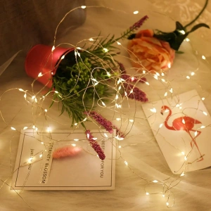 Peri Led Işık 5 Metre (sarı) Pilli Aydınlatma Şerit Saçak Spot Süsleme (4172)