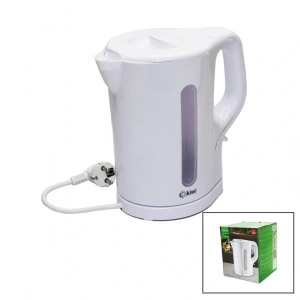 Plastik Kettle Su Isıtıcısı Beyaz 1.7lt 2000w Otomatik Kapanma - 360° Gövde - Kablo Saklama Kk-3304 (4172)