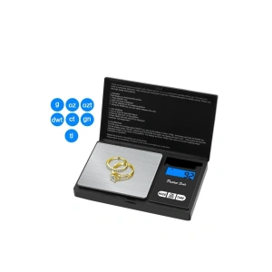 Professional Hassas Terazi 500 Gram Kapasiteli 0.1 Hassasiyetli Dijital Kapaklı Tartı (4172)