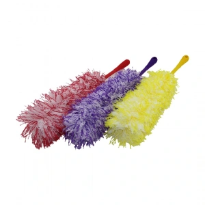 Renkli İp Toz Alma Püskülü Püskül=36 Cm + Renkli Plastik Sap=19cm = 55cm Brkt-910248 (4172)