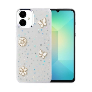 Samsung Galaxy A06 Fiyonk Desenli Kapak - Desen 2