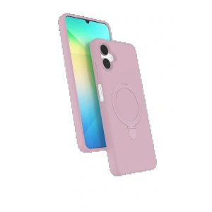 Samsung Galaxy A06 Regal Magsafe Standlı Kapak - Açık Pembe