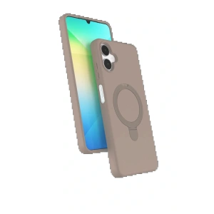 Samsung Galaxy A06 Regal Magsafe Standlı Kapak - Çöl Titanyum