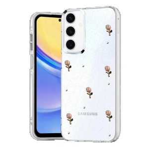 Samsung Galaxy A15 4G Fiyonk Desenli Kapak - Desen 5