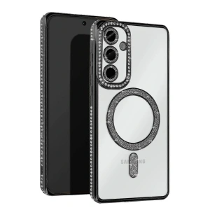 Samsung Galaxy A16 5G Joke Simli Magneticsafe Kılıf - Siyah