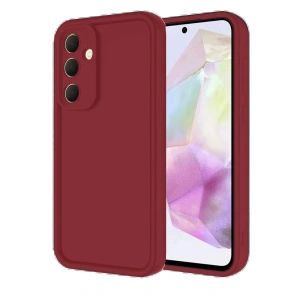 Samsung Galaxy A16 5G Kılıf Viera Silikon - Bordo