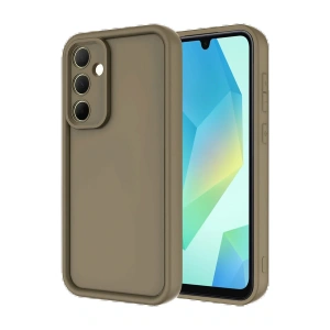 Samsung Galaxy A16 5G Kılıf Viera Silikon - Kahverengi
