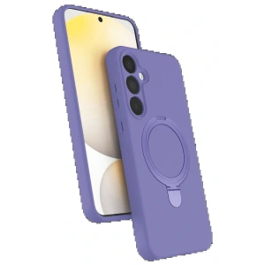 Samsung Galaxy A16 5G Regal Magsafe Standlı Kapak - Lila