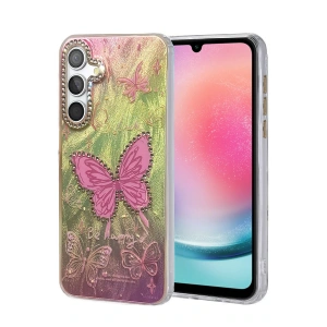 Samsung Galaxy A24 4G Kılıf Blade Aynalı Desenli Kapak - Desen 5