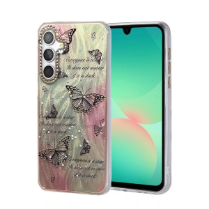 Samsung Galaxy A26 Kılıf Blade Aynalı Desenli Kapak - Desen 6