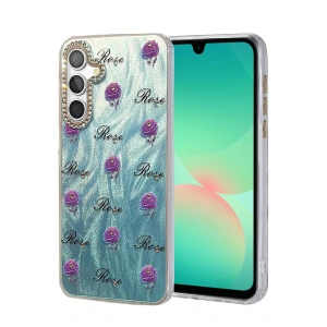 Samsung Galaxy A26 Kılıf Blade Aynalı Desenli Kapak - Desen 9