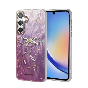 Samsung Galaxy A34 5G Kılıf Blade Aynalı Desenli Kapak - Desen 1