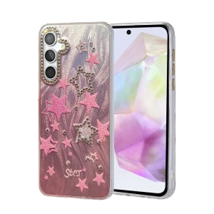 Samsung Galaxy A35 5G Kılıf Blade Aynalı Desenli Kapak - Desen 7