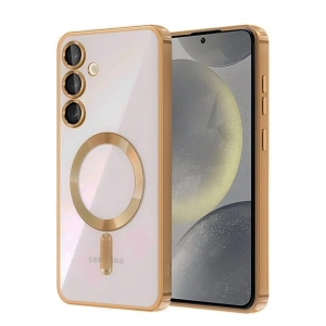 Samsung Galaxy A35 5G Kross Magneticsafe Kapak - Çöl Titanyum