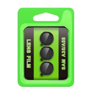 Samsung Galaxy A35 5G Raze Metal Kamera Lens - Siyah