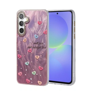 Samsung Galaxy A36 Kılıf Blade Aynalı Desenli Kapak - Desen 8