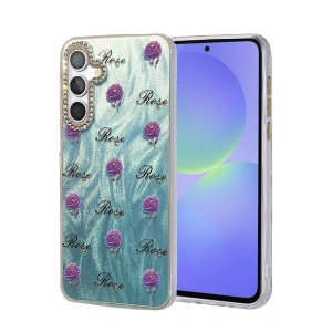 Samsung Galaxy A36 Kılıf Blade Aynalı Desenli Kapak - Desen 9