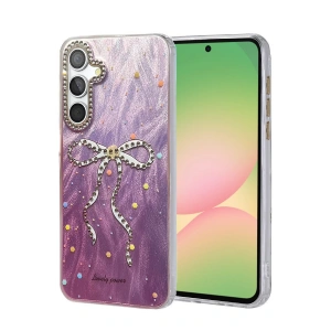 Samsung Galaxy A56 Kılıf Blade Aynalı Desenli Kapak - Desen 1