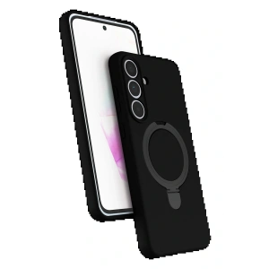 Samsung Galaxy S24 FE Regal Magsafe Standlı Kapak - Siyah