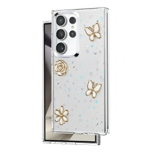 Samsung Galaxy S24 Ultra Fiyonk Desenli Kapak - Desen 2