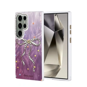 Samsung Galaxy S24 Ultra Kılıf Blade Aynalı Desenli Kapak - Desen 1