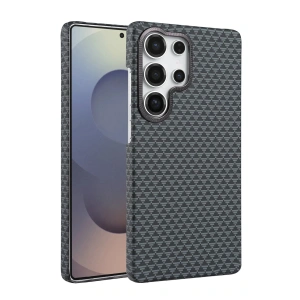 Samsung Galaxy S24 Ultra Vega Magsafe Kapak - Gri