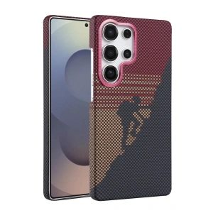 Samsung Galaxy S24 Ultra Vega Magsafe Kapak - Kırmızı