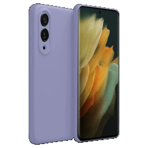 Samsung Galaxy S25 Edge First Silikon - Lila