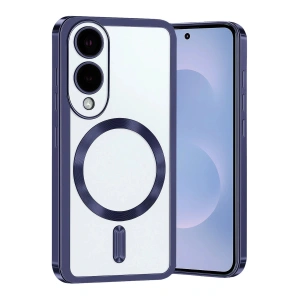 Samsung Galaxy S25 Edge Kross Magneticsafe Kapak - Lacivert