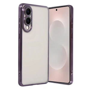 Samsung Galaxy S25 Edge Lensli Silikon - Mor