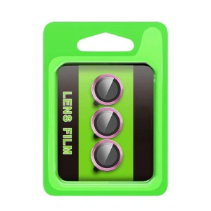 Samsung Galaxy S25 FE Raze Metal Kamera Lens - Pembe