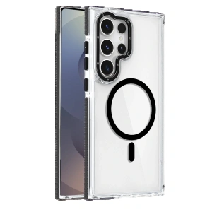 Samsung Galaxy S25 Ultra Bella Magsafe Kapak - Siyah