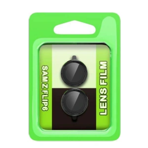 Samsung Galaxy Z Flip 6 Raze Metal Kamera Lens - Siyah