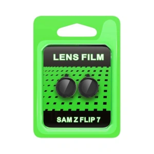 Samsung Galaxy Z Flip 7 Raze Metal Kamera Lens - Siyah