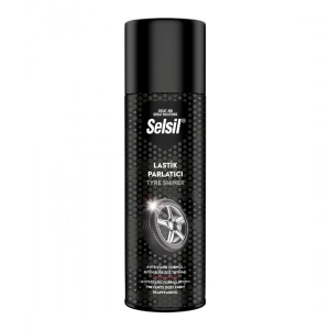 Selsil Oto - Araç Lastik Parlatıcı - Temizleyici Sprey 500ml (4172)