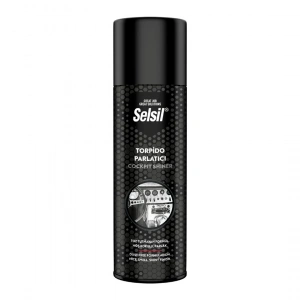 Selsil Oto - Araç Torpido Parlatıcı Sprey 200ml Hoş Kokulu - Parlak - Toz Tutmayan Formül (4172)
