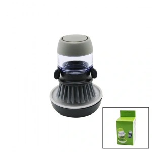 Standlı Depolu - Deterjan Hazneli Bulaşık - Lavabo Fırçası (4172)